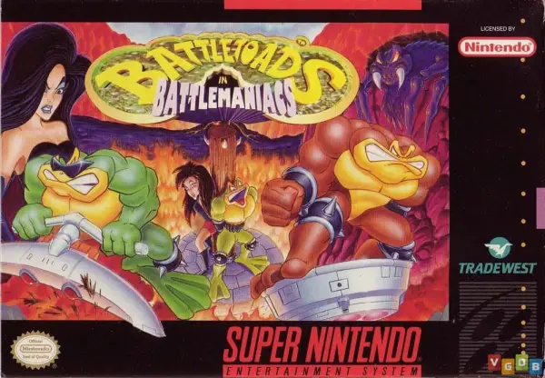 Battletoads in Battlemaniacs