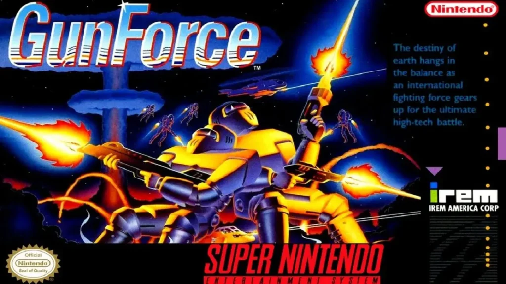 GunForce - Battle Fire Engulfed Terror Island