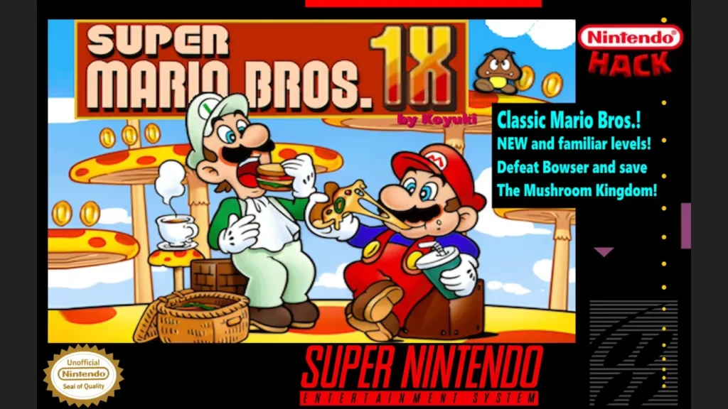 Super Mario Bros 1 X