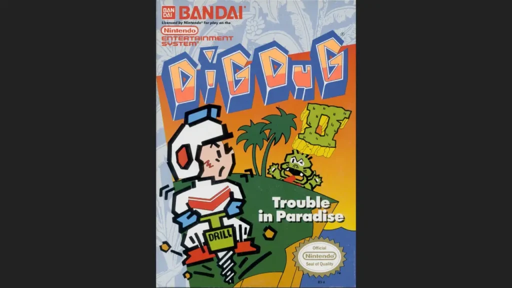 Dig Dug II - Trouble in Paradise