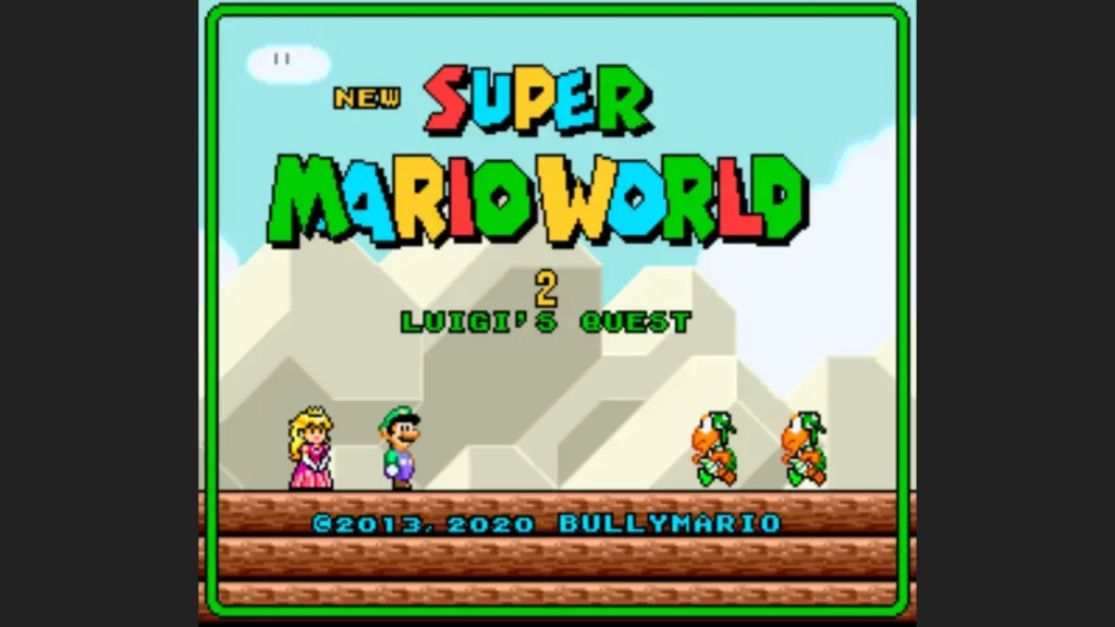 New Super Mario World 2 - Luigi's Quest
